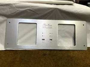Phase Linear Dual 500 Series Two front panel reproduction NEW Silver - Picture 1 of 2