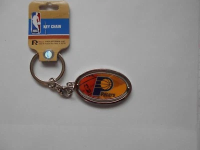 Indiana Pacers Spinner Key Chain.Flips to different Logos. Very Nice  #389 - Image 1 of 2