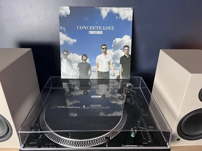 Courteeners Concrete Love 2014 White Vinyl LP Record VG/Ex - Image 1 of 4