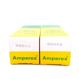 Zwei AMPEREX HYPERLEC BRIVE 866 AX Röhren NOS NIB Hg Gleichrichter TV - 7 Ergebnisse - Bild 1 von 3