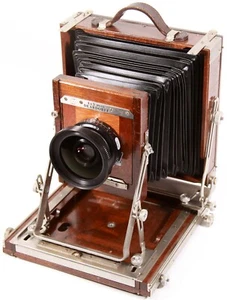 Deardorff 4x5 Spezial Großformatkamera mit Rodenstock 90mm f/4.5 Objektiv schön - Bild 1 von 11