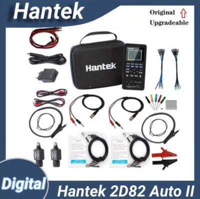 Hantek 2D82AUTO II Oszilloskop 20MHz Bandbreite 2 Digitalkanäle 1GSa/S 2CH 80Mhz - Bild 1 von 4
