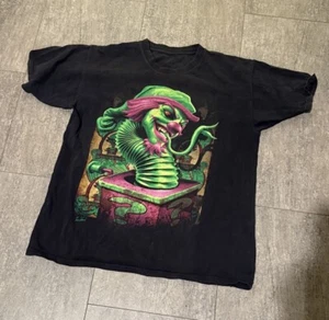 Insane Clown Posse ICP Riddle Box Graphic T Shirt Medium Vintage Tom Wood VTG - Picture 1 of 6