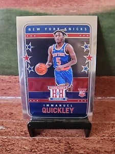 2020-21 Panini Chronicles - Hometown Heroes Optic #560 Immanuel Quickley (RC)