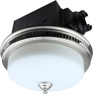 Bathroom Exhaust Fan with Light, Ultra Quiet 110 CFM 1.5 Sones Ventilation Exhau - Picture 1 of 7