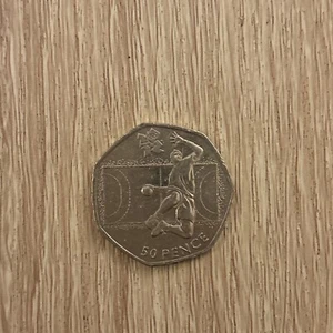 50p Münze Olympische Spiele London 2012. 2011 Fifty Pence - Bild 1 von 4