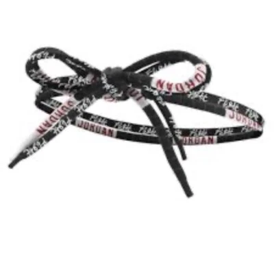 Paquete de 2 diademas de baloncesto Jordan cordones de pelo de vuelo para adultos Foto 1 de 3