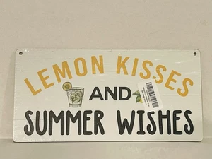 NUOVO! Insegna da parete "Baci di limone e auguri d'estate" - Foto 1 di 5