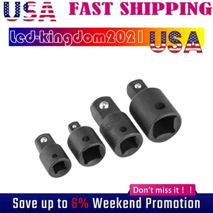 4PCS 3/8" to 1/4" 1/2 inch Drive Ratchet SOCKET ADAPTER REDUCER Air Impact L - Picture 1 of 12