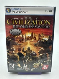 Sid Meiers Civilization IV: Beyond The Sword Expansion (PC, 2007) New, Sealed - Picture 1 of 2