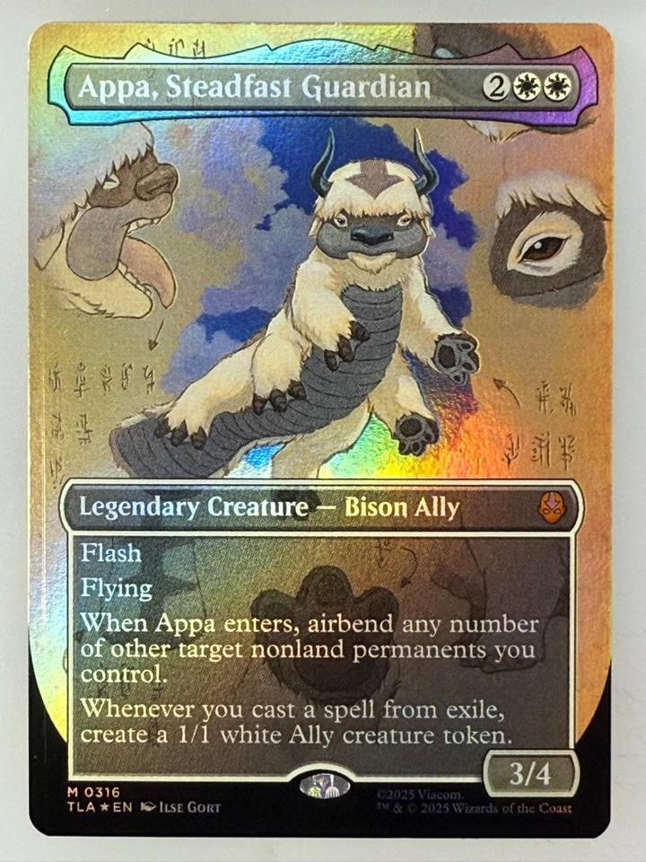 Magic the Gathering - Appa, Steadfast Guardian Borderless Foil 0316 - Image 1 of 1