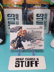 Bolso de mano de baloncesto Topps City Prospects Jeremiah Fears #CC-7 2025-26 - Imagen 1 de 2