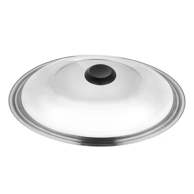  Coperchio padella multifunzione da cucina in acciaio inox con coperchio wok da - Immagine 1 di 4