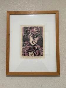 Raro Firmado Tarmo Watia Enmarcado Color Impresión Tortuga de Winslow 9/12 Edición Limitada - Imagen 1 de 17