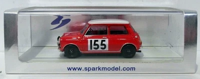 Spark Models 1/43 Scale Resin S1190 - Morris Mini Cooper #155 Monte Carlo 1963 - Image 1 of 4