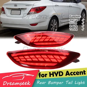 Per Hyundai Accent Berlina 2012 2013 2014 2015 2016 2017 Luce Posteriore LED Indicatore di direzione - Foto 1 di 10