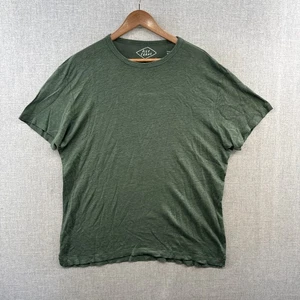 Camiseta Alex Crane Sun Lino Para Hombre Grande Verde Manga Corta Informal Ligera - Imagen 1 de 15