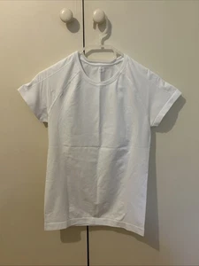 Sweaty Betty White Seamless Athlete T-Shirt Size M - Picture 1 of 8