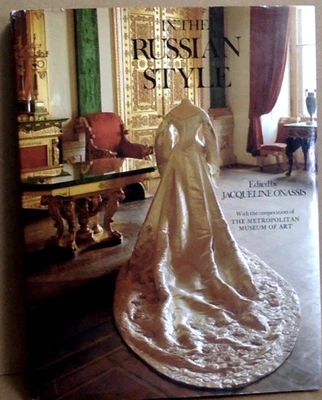 In the Russian Style Hardcover Jacqueline Kennedy Onassis VTG Fashion - Image 1 of 3