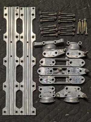 Juego de tapas de árbol de levas Honda Prelude 97-01 OEM H22 H22A4 tapas de soporte de leva BB6 Foto 1 de 4