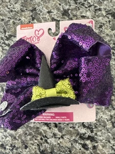 NEW- Jojo Siwa Halloween Witch Hair Clip - Picture 1 of 6