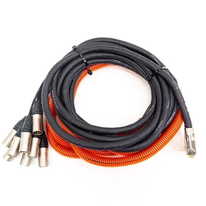 JUMPERZ JDB25-XLRM ZipLine 8-Channel DB25 to XLR Male Audio Snake – 25ft - Picture 1 of 5
