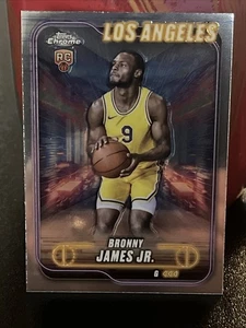 Topps cromado 2024-25 - Bronny James #149 (RC) - Imagen 1 de 2