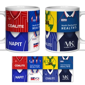 Chesterfield Retro Shirts Classic Kits Montage Mug Great Gift Top Quality - Picture 1 of 1