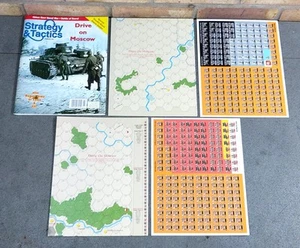 Strategy & Tactics 244 Drive on Moscow Juego de Mesa Doble Tamaño Juego de Guerra Sin Perforar - Imagen 1 de 3