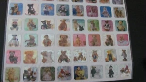 MY LASER STICKERS 96 COUNT ASSORTED BEARS - Picture 1 of 2