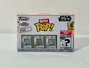 Funko Bitty Pop! Star Wars: Infantería Mando Armador Bo Katan y Misterio Paquete de 4 - Imagen 1 de 8