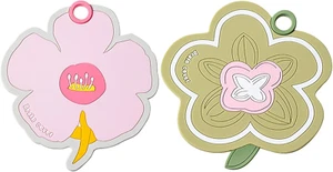 Flower-Shaped Silicone Bathtub Drain Cover 2 Packs - Tub Stopper Drain Stopper f - Picture 1 of 7