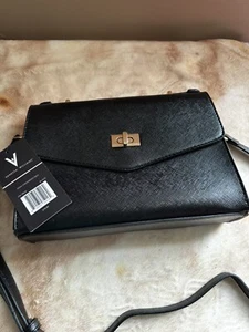 Vanessa Williams Posh Crossbody Bag Black ORIGINAL PRICE - $80 - Picture 1 of 5