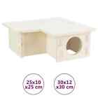 TRIXIE Domek dla gryzoni z 3 komorami Drewniany domek dla królików Domek dla małych zwierząt Duży wybór v