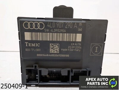 Módulo de control de confort OEM 2007-2009 Audi Q7 3,6 L 4L0907289C Foto 1 de 4