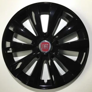 4 tapacubos para Fiat PUNTO BRAVO MULTIPLA DOBLO 16" negro - Imagen 1 de 1