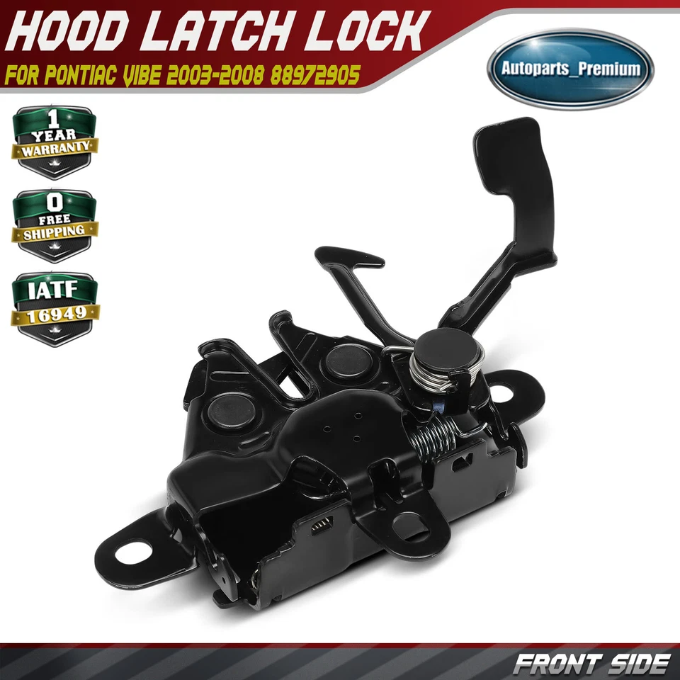 Front Hood Latch Lock for Pontiac Vibe 2003 2004 2005 2006 2007 2008 88972905 - Image 1 of 4