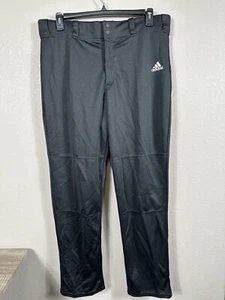Adidas Men's Warm Black Comfortable Activewear Baseball Pants Size - XL - Picture 1 of 5