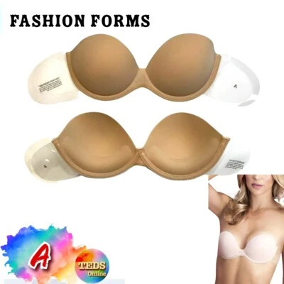 NWOT Fashion Forms Women's Size A Adhesive Go Bare Backless Strapless 16530 Nude - Image 1 of 4