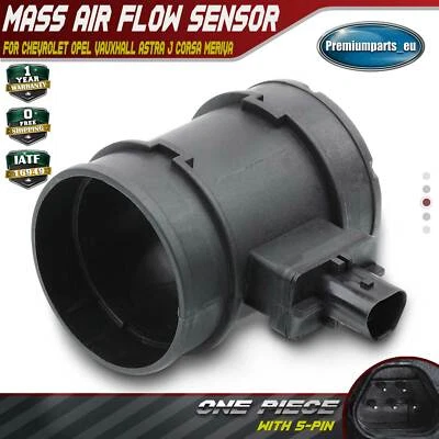 Mass Air Flow Sensor for Chevrolet Opel Vauxhall Astra J P10 Corsa 0281002940 - Image 1 of 4