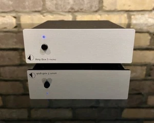 Amplificador caja de sistemas de audio Pro-Ject S mono - plateado - Imagen 1 de 5