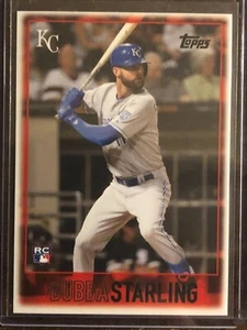 2020 Topps Throwback Thursday TBT #36 Bubba Starling Kansas City Royals RC - Picture 1 of 2
