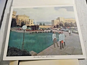 University of Oregon Medical School Druck Collegia Medica Squibb 1960er - Bild 1 von 9