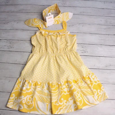 Gymboree Vintage Girl's Dress Headband Size 6 Black Yellow Collection Lot - Image 1 of 4