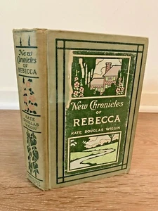 Antik 1907 neue Chroniken von Rebecca Kate Douglas Wiggin Grosset & Dunlap HC - Bild 1 von 11