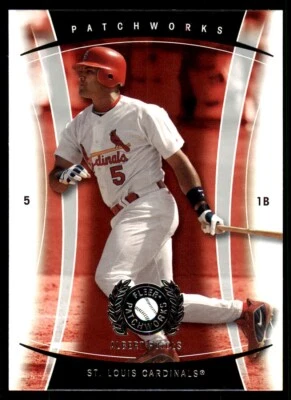 2005 Fleer Patchworks #49 Albert Pujols - Image 1 of 2
