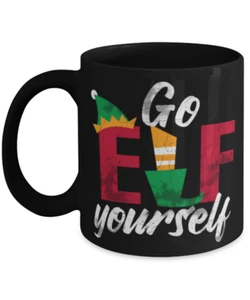 Divertida taza de Navidad Go Elf Yourself - Imagen 1 de 2