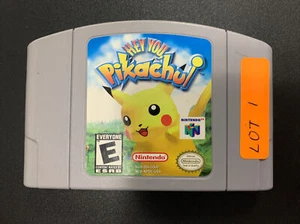 Hey You, Pikachu! Nintendo 64 N64 Cleaned & Tested Authentic - Picture 1 of 6
