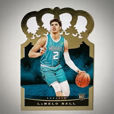 Lamelo Ball RC 2020-21 Panini Crown Royale Charlotte Hornets Rookie - Image 1 of 2