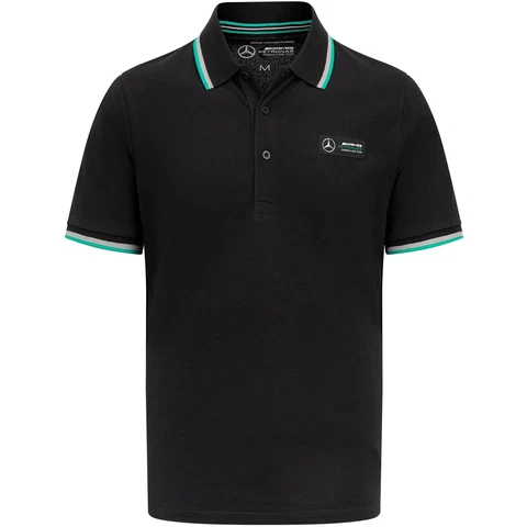 Mercedes AMG Petronas F1 Men's Classic Polo Shirt Cover